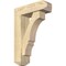Ekena Millwork Balboa Craftsman Rough Sawn Bracket w/ Offset Brace, Douglas Fir, 6"W x 18"D x 26"H BKT0604X18X26BOA04RDF - alternate 1